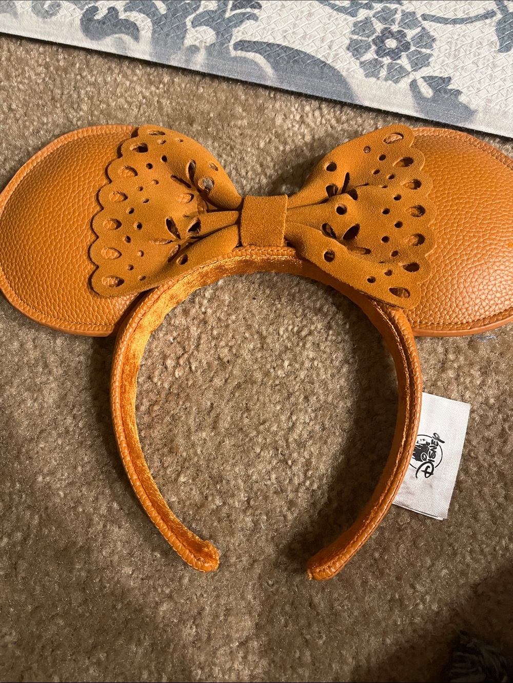 Like New Rare Disney Land Ears Woman Desert Sand Color .